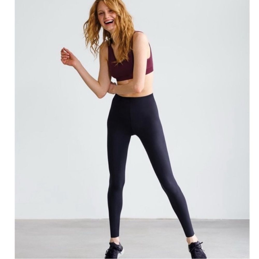 Commando Fast Track Active Legging Black- Size Small